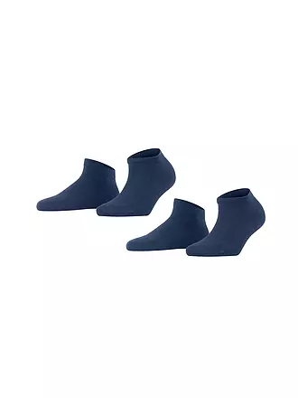 FALKE |  Sneakersocken Happy 2er Pkg Royal Blue | 